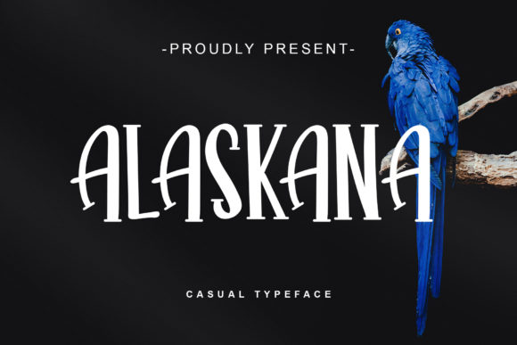 Alaskana: A Modern Display Font for Striking Designs