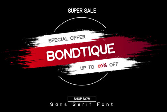 Bondtique: The Playful Font That Brings Designs to Life