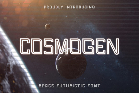 Cosmogen: A Modern Typeface for Future-Focused Brands