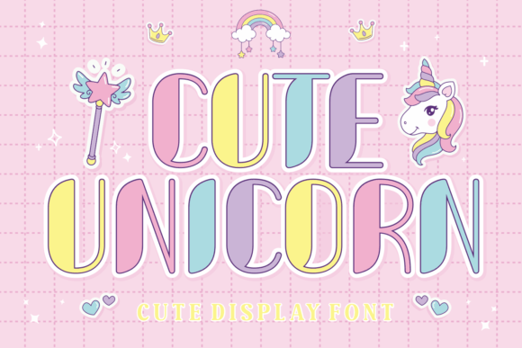 Cute Unicorn: The Display Font That Radiates Joy