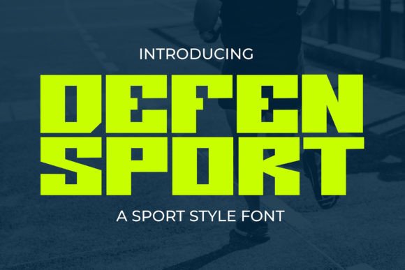Defen Sport: The Font That Captures Athletic Energy