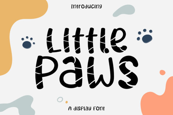 Little Paws: A Playful Font for Whimsical Branding