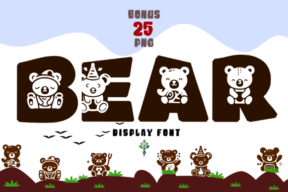 Meet Bear: The Friendly Display Font with a Bold Personality