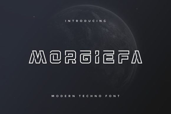 Morgiefa: A Modern Display Font for Bold Branding