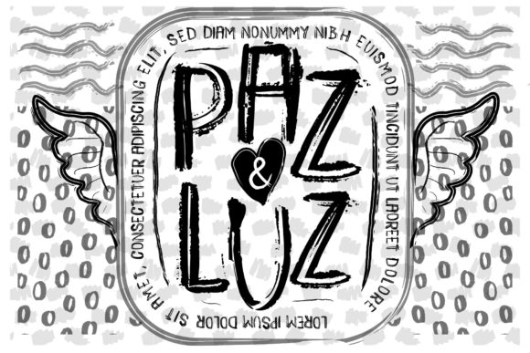 Paz & Luz: A Display Font for Striking Visuals