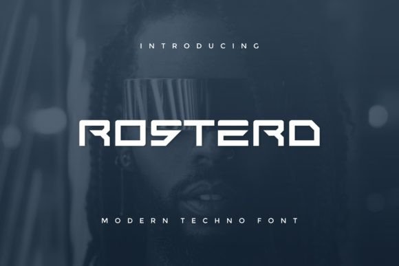 Rosterd: A Modern Display Font for Bold Creators