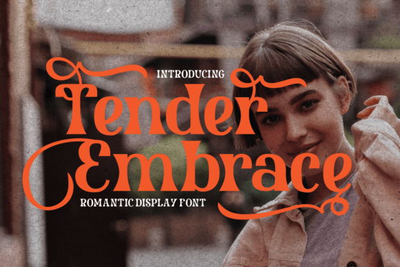 Tender Embrace: A Romantic Font for Heartfelt Design