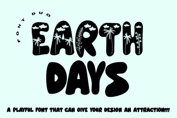 Unleash Playful Energy with Earth Days Font